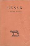CESAR, - La guerre d'Afrique, Texte établi et traduit par A. BOUVET, Les Belles Lettres, Association Guillaume Budé, 1949, texte latin et traduction, 193 pp., double pagination, broché, première de couverture pliée, état correct. Réf.: 34284